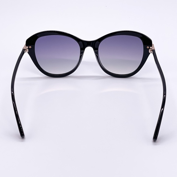 NEW TOM FORD LEIGH TF850 01B SUNGLASSES TOM FORD FT0850 BLACK WOMEN’S EYEWEAR - Picture 6 of 10